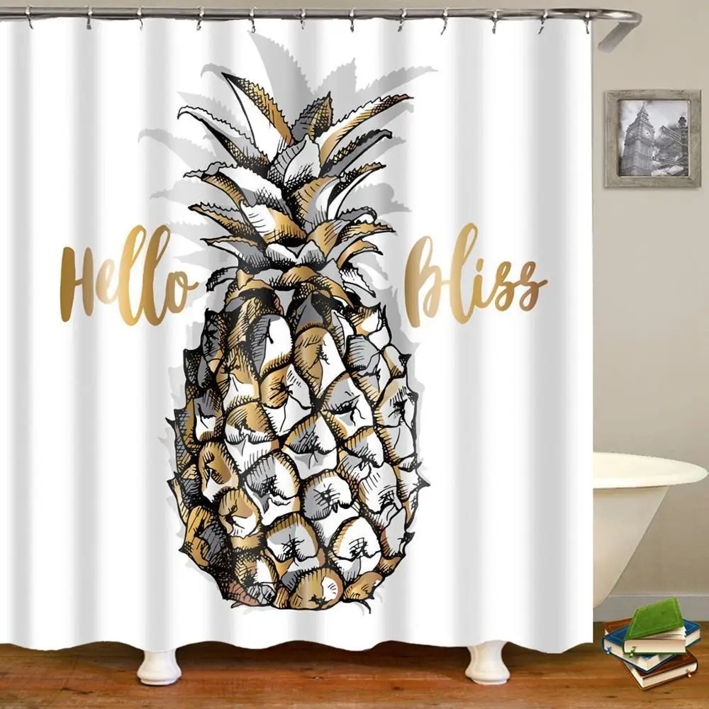 Этническая Бохо домашний декор занавеска для душа Водонепроницаемый Цветочный