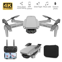 2020 new e88 rc mini drone 4k hd drone with dual camera drones fpv wifi real time transmission foldable quadcopter rc dron toys