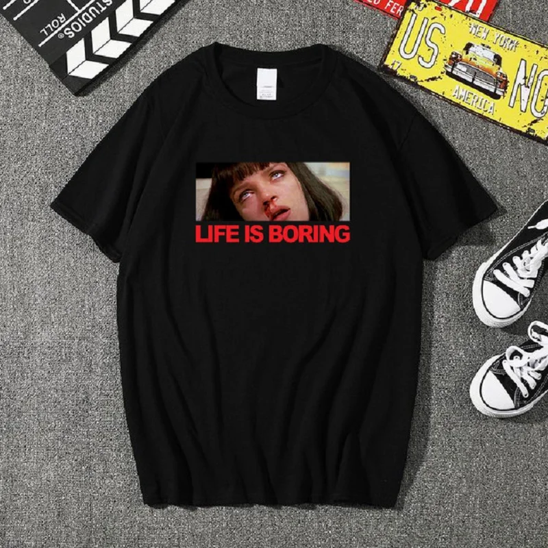 Футболка мужская с забавным принтом Девы Марии Повседневная тенниска в стиле