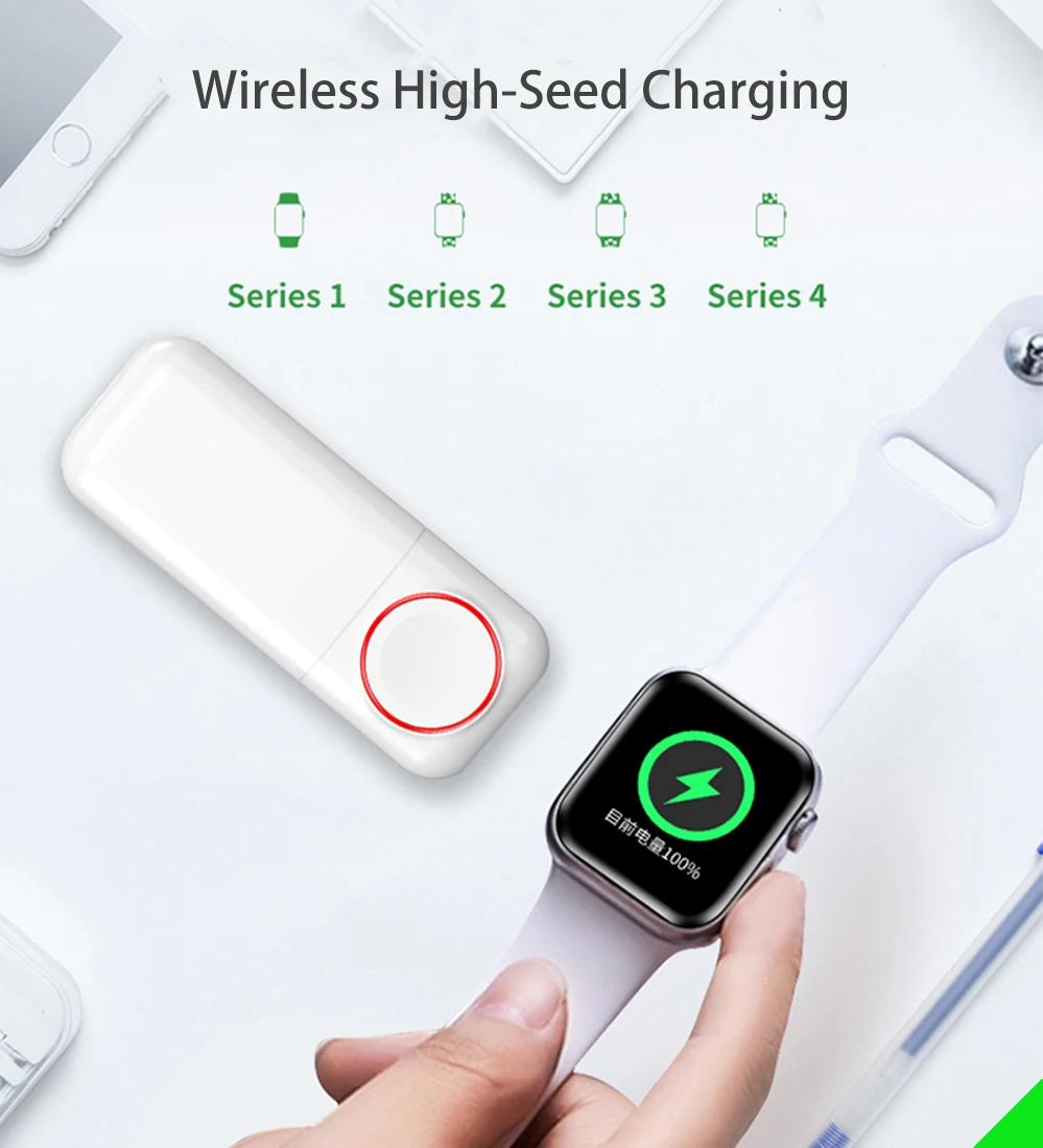 watch wireless charging for apple watch 7 se 5 4 3 2 1 with usb port charger for iphone x 8 xiaomi huawei free global shipping