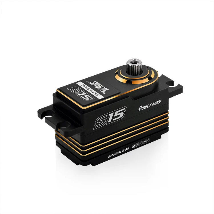 Power HD Storm S15/S25/S35 гоночный цельнометаллический бесщеточный цифровой сервопривод для радиоуправляемого автомобиля/неподвижного крыла/внедорожника/дрона - Цвет: S15 16.5kg yellow