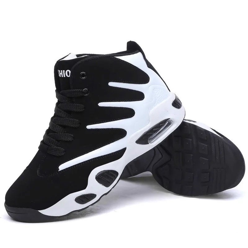 Air Cushion Jordan баскетбольные кроссовки Мужские дышащие противоскользящие ботильоны