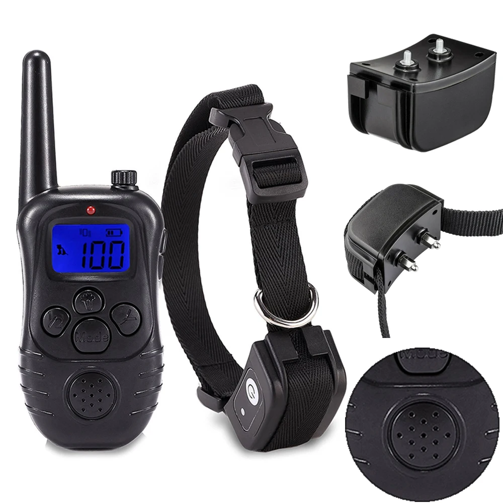 Ошейник для дрессировки собак с удаленным управлением водонепроницаемый