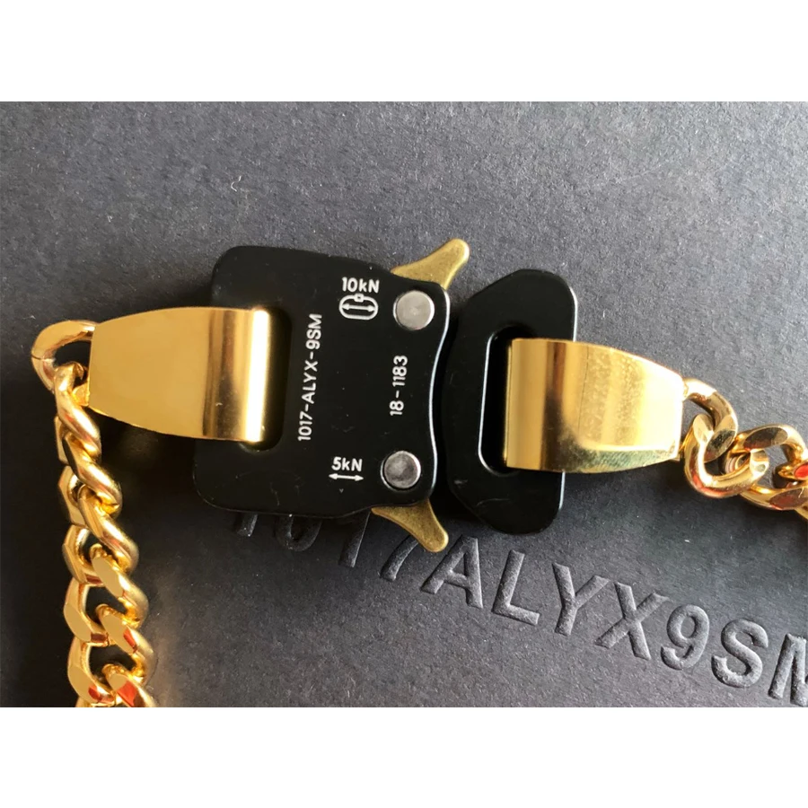 Ожерелье с пряжкой 20 Вт ALYX для мужчин и женщин 1017-ALYX-9SM очаровательные ожерелья