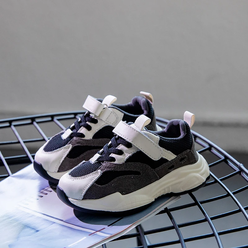 RUMRAM Kids Shoes For Girl Boy Winter Autumn Summer Genuine Leather Air Mesh Breathable Fashionable Walking School | Детская одежда и