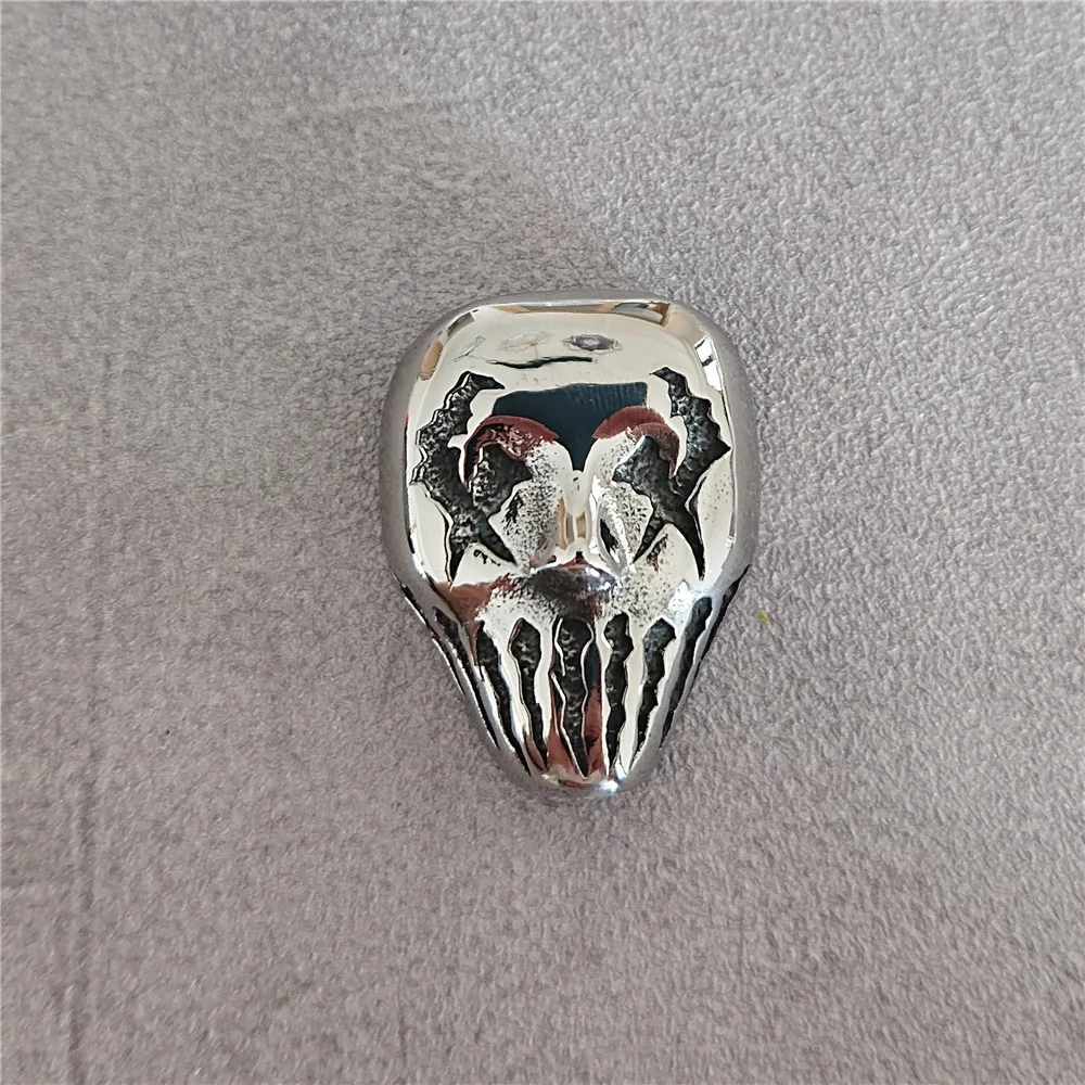 Mens Necklace Evil Clown Mask Pendant Classic Fashion Jewelry Punk | Украшения и аксессуары