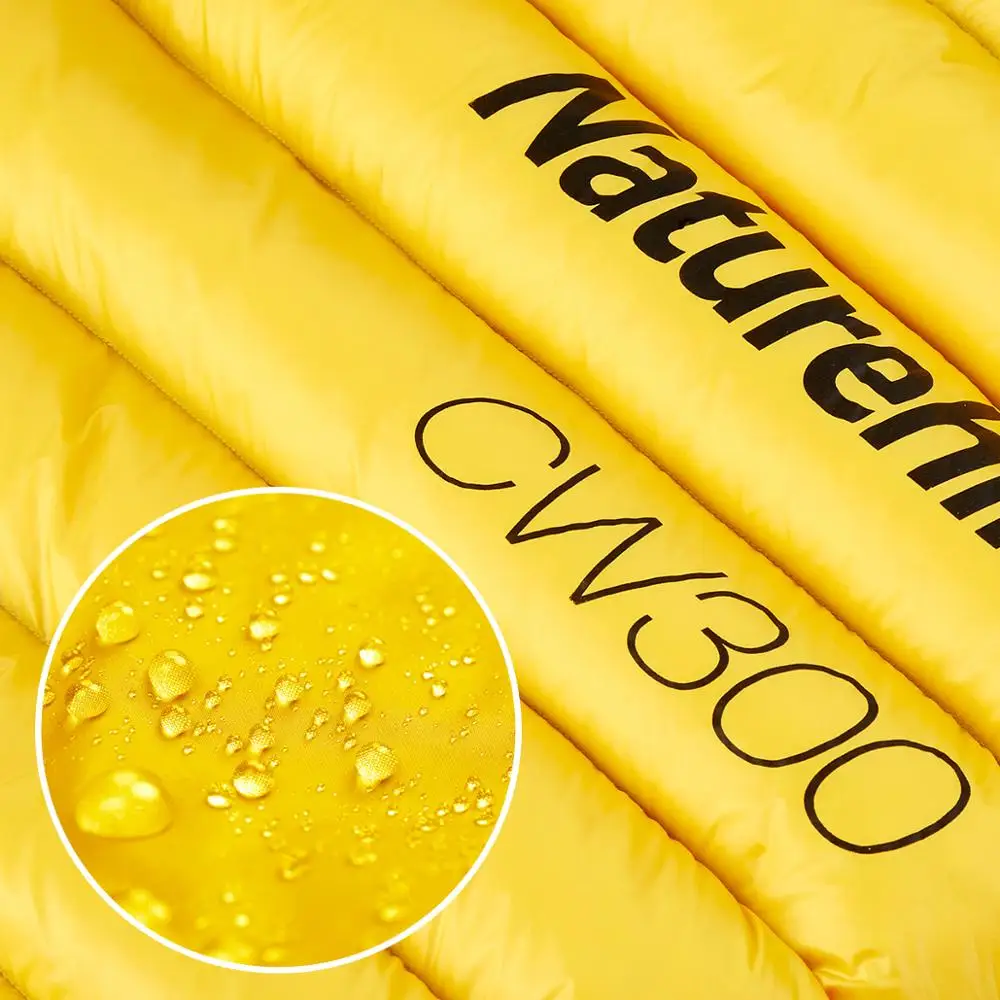 Спальный мешок Naturehike 90% гусиный пух Мумия водонепроницаемый Сверхлегкий 6