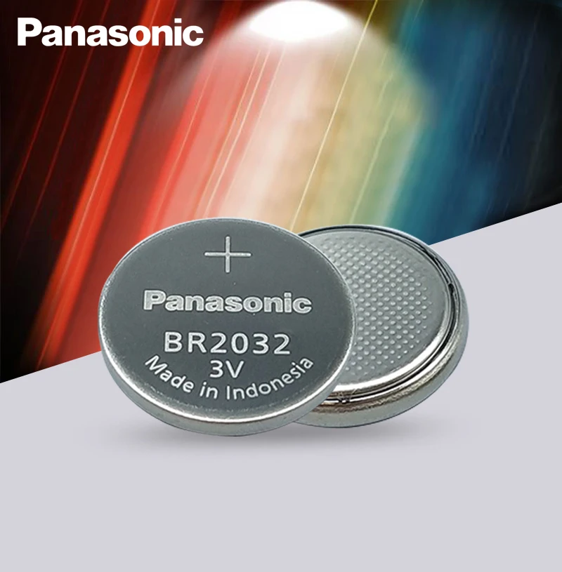 Новые оригинальные батарейки Panasonic 3V BR2032 20 шт./лот BR 2032 с кнопками высокой