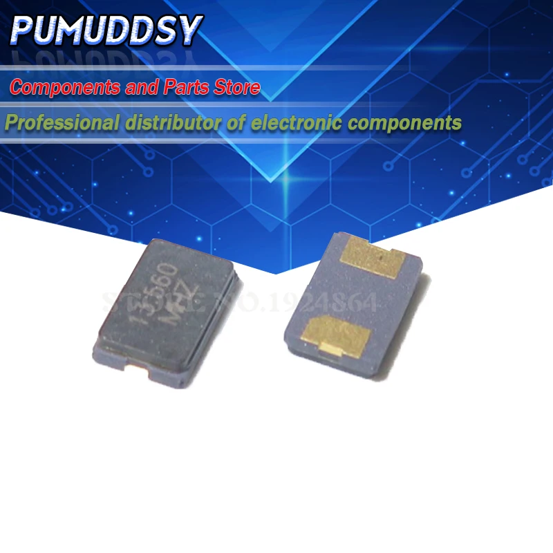 10 шт. 13 56 МГц 560 20 пФ 2 контакта 5032 м smd Кварцевый резонатор Crystal|Интегральные схемы| |