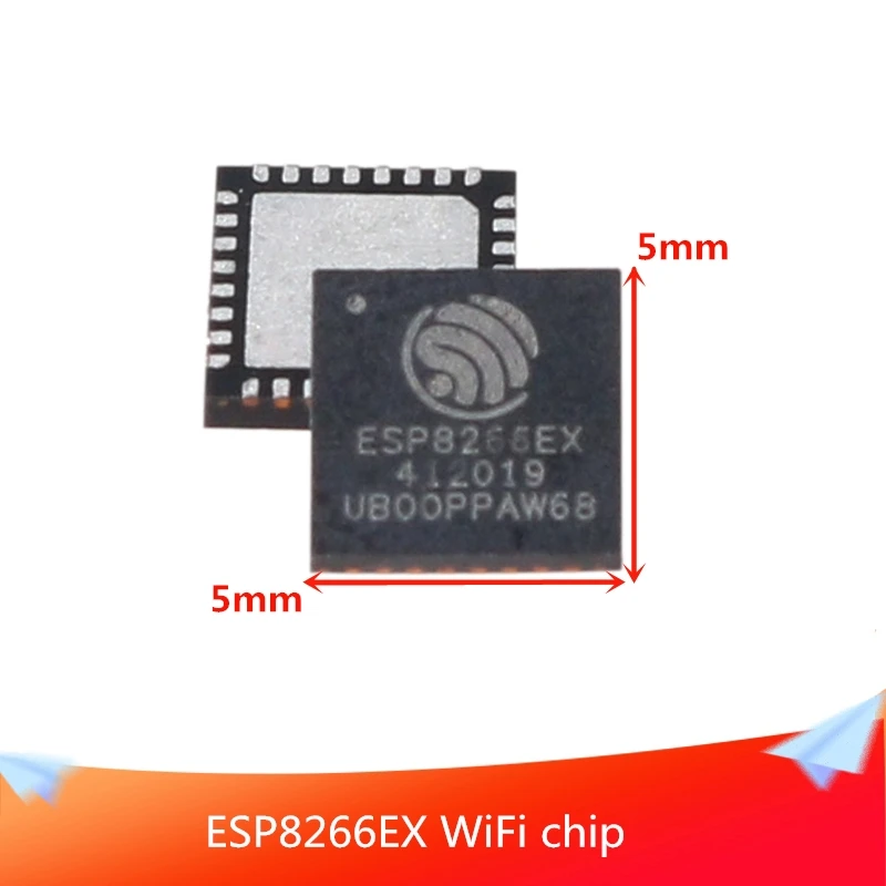 Чип ESP8266EX полноценное автономное wi-fi сетевое решение может оснащаться