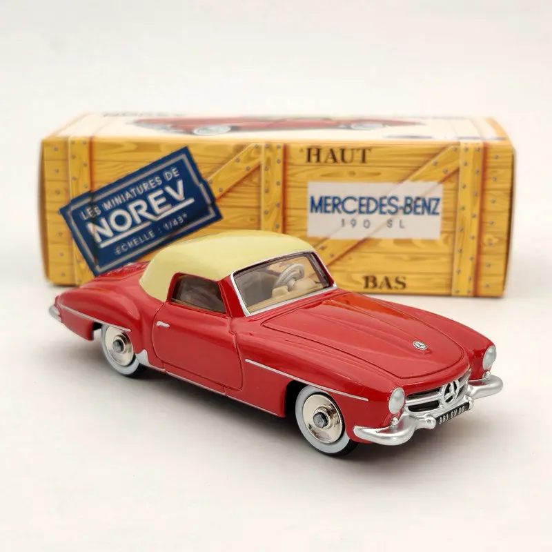 Norev 1:43 для M · B 190 SL Red CL3512 модели литья под давлением ограниченная коллекция