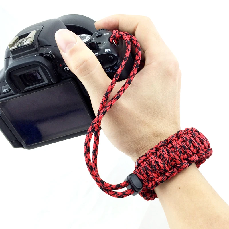 

Thicken Camera Anti-lost wrist strap paracord 550 Digital camera shatter-resistant for Nikon Canon Sony Pentax Panasonic DSLR