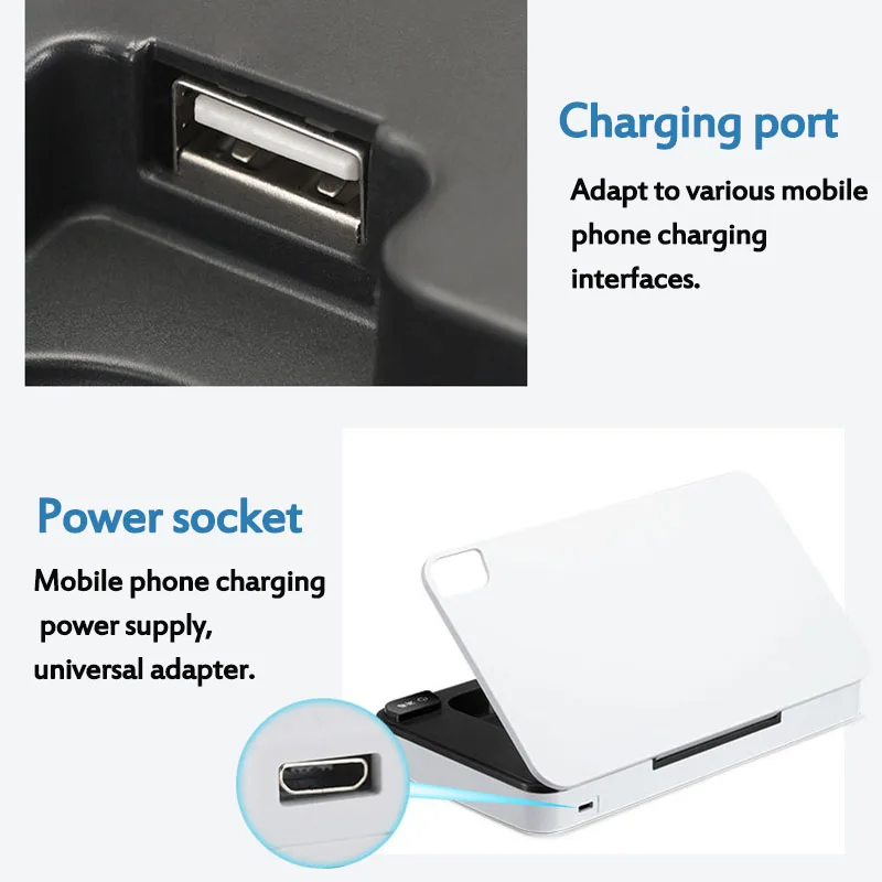 

UV Light Phone Sterilizer Box Personal Disinfection Cabinet Mask Phone Cleaner with Wireless Charging Aromatherapy Esterilizador