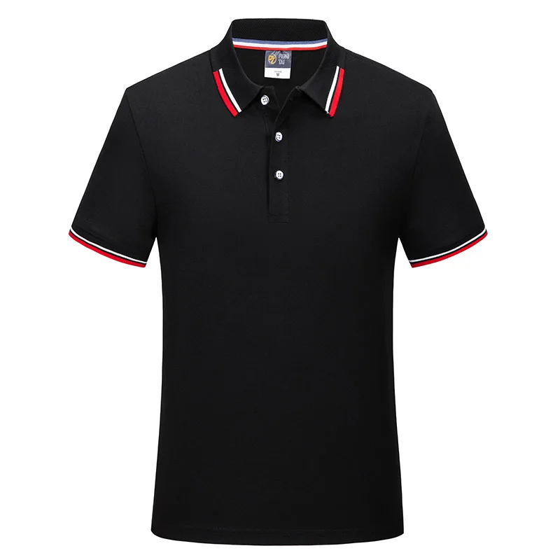 Новинка 2021 летняя повседневная мужская рубашка поло с коротким рукавом и