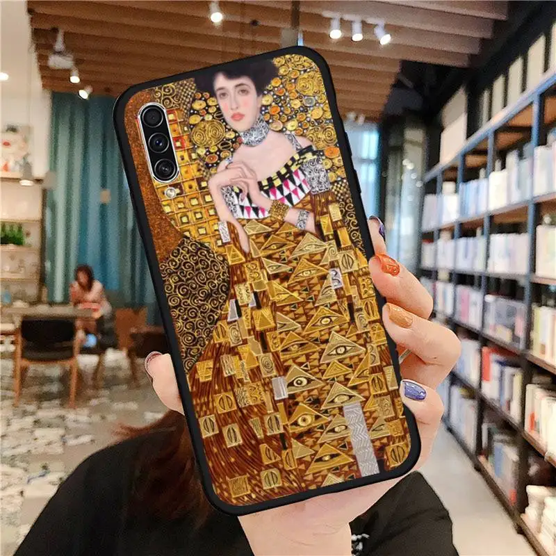 

Gustav Klimt Famous paintings Phone Case For Samsung galaxy A S note 10 7 8 9 20 30 31 40 50 51 70 71 21 s ultra plus