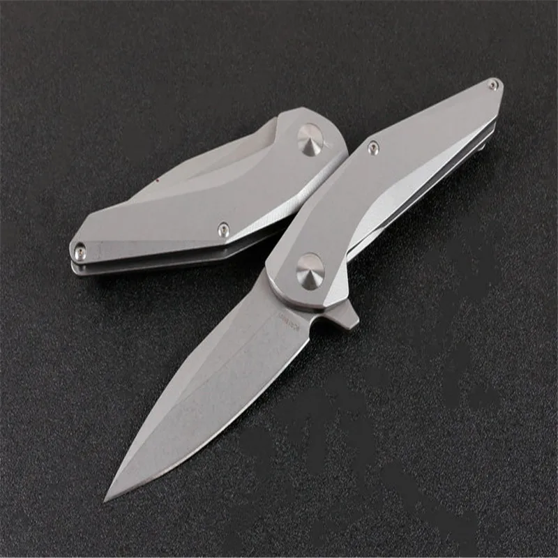 

Bear Head Elite All Steel 9Cr18Mov Blade High Hardness Harp Blade Tactical Folding Outdoor Camping Survial EDC Tool Gift For Men