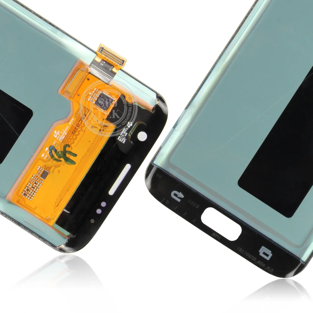 Оригинальный 5 SUPER AMOLED для Samsung S7 edge ЖК-дисплей Galaxy G935 G935F сенсорный экран