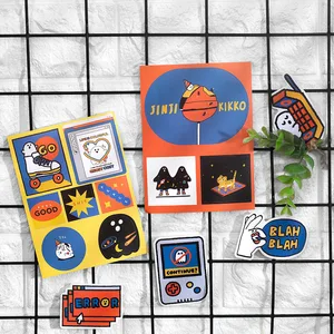 Набор забавных наклеек для скрапбукинга, 10 листов