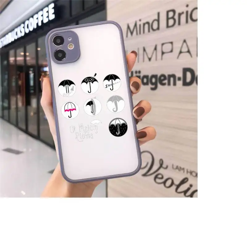 

The Umbrella Academy TV series Phone Cases matte transparent For iphone 7 8 11 12 plus mini x xs xr pro max cover