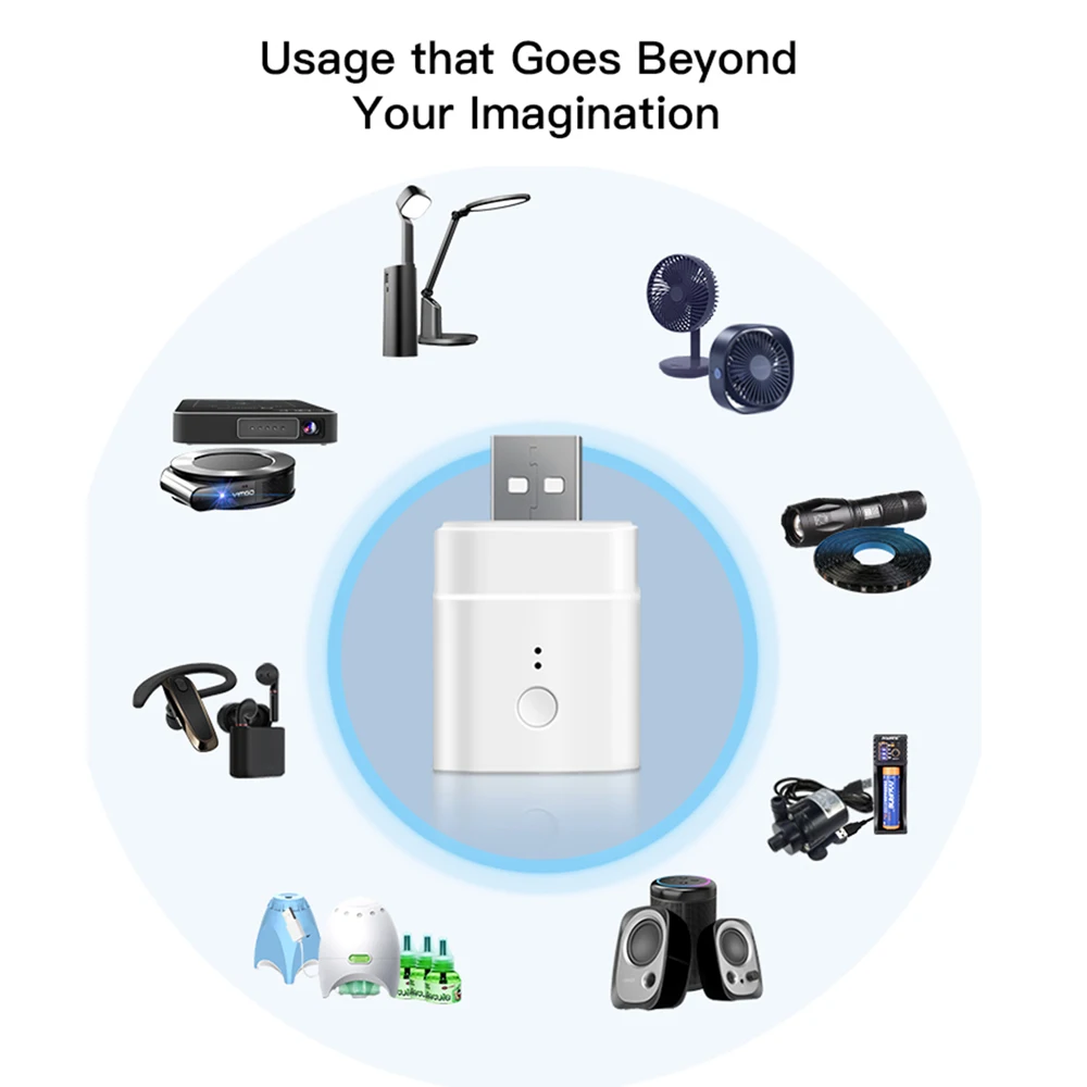 Микро мини USB адаптер SONOFF wi fi переключатель 5 В беспроводной питания Умный