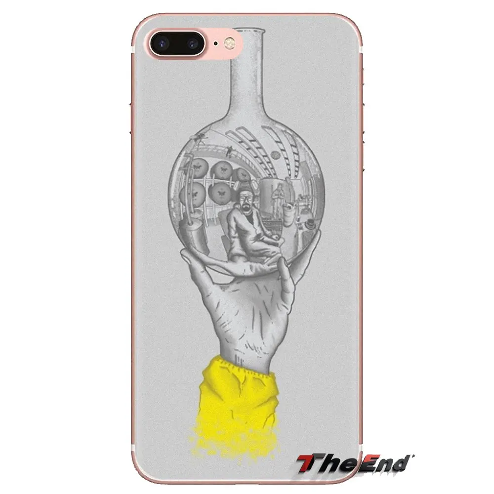 Мягкие чехлы с блестками breaking bad химических веществ для huawei G7 G8 P7 P8 P9 Lite Honor 4C 5X 5C 6X