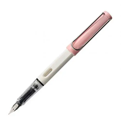 White Pink Студенческая авторучка для каллиграфии, ручка для гладкого письма, дополнительный тонкий наконечник, рождественский подарок, школьный офисный подарок - Цвет: White Pink