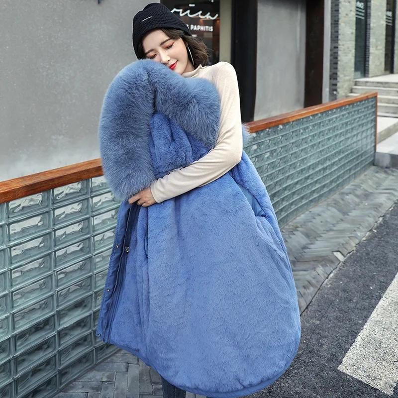 Женская зимняя короткая куртка с капюшоном из искусственного меха|Женские парки|