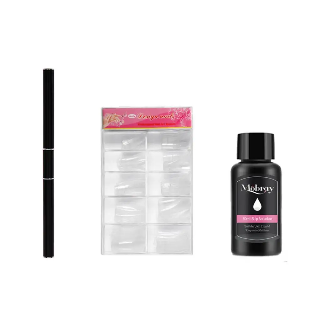 Набор полигелей для ногтей акриловый полигель Кристальный УФ светодиодный