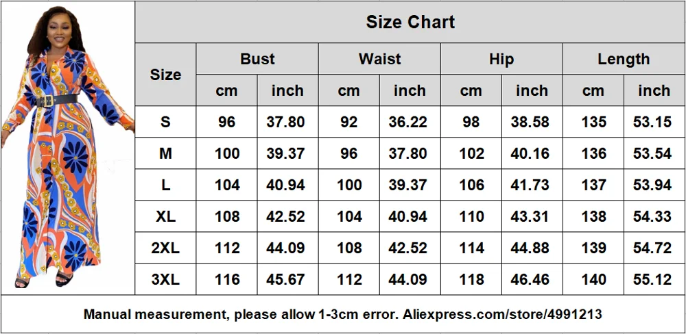 

Print Africa Dress African Dresses For Women Plus Size Long Maxi Shirt Dress African Clothes Ladies Dashiki Robe Africaine Femme