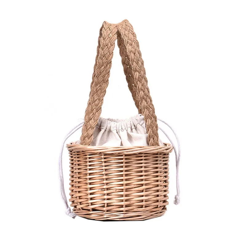 Женская пляжная сумка клатч новая соломенная в Сиднее летняя мини из ротанга