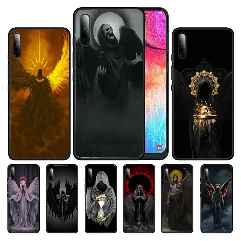 

Angel demon wings Phone Case for Samsung s21 ultra S6 S7 edge s8 s9 s10 S20 plus lite S10E note 10 20 pro coque