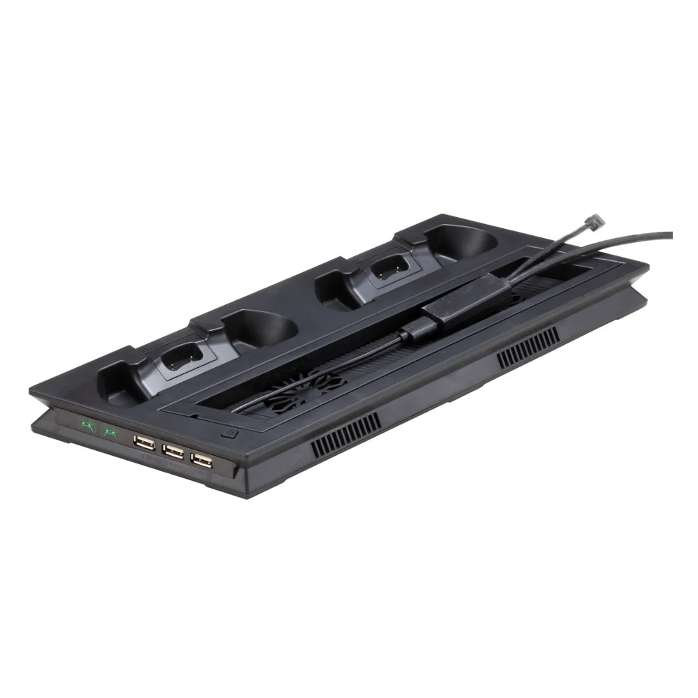 Вертикальная охлаждающая зарядная подставка 2 в 1 для PS4 Slim/Pro P S4 игровая станция 4