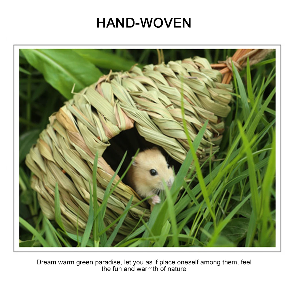 Ручная работа натуральный плетеный узор инновационная Птичье гнездо соломенная