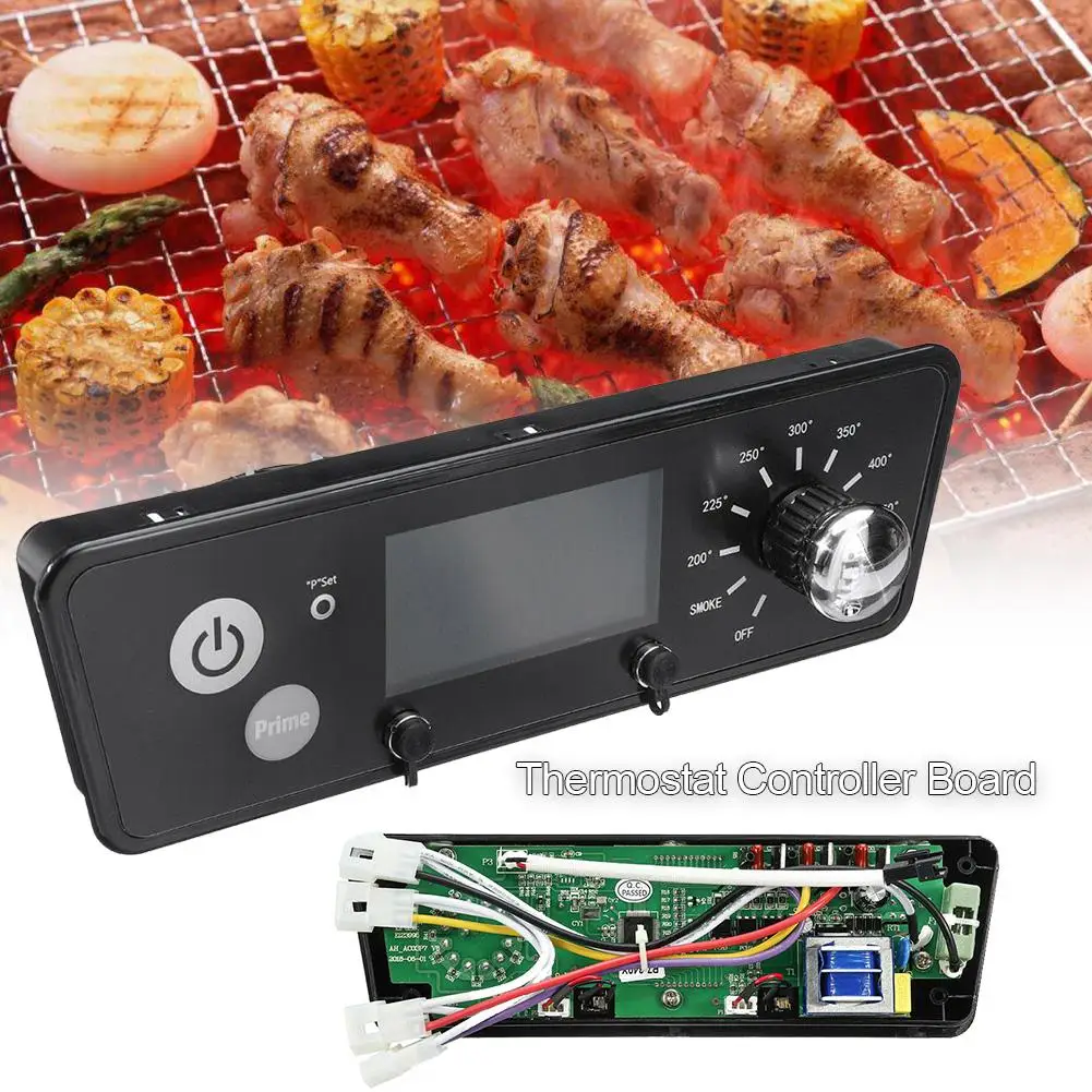 ЖК-дисплей двойной интерфейс кухня гранул грили термостат контроллер платы RTD