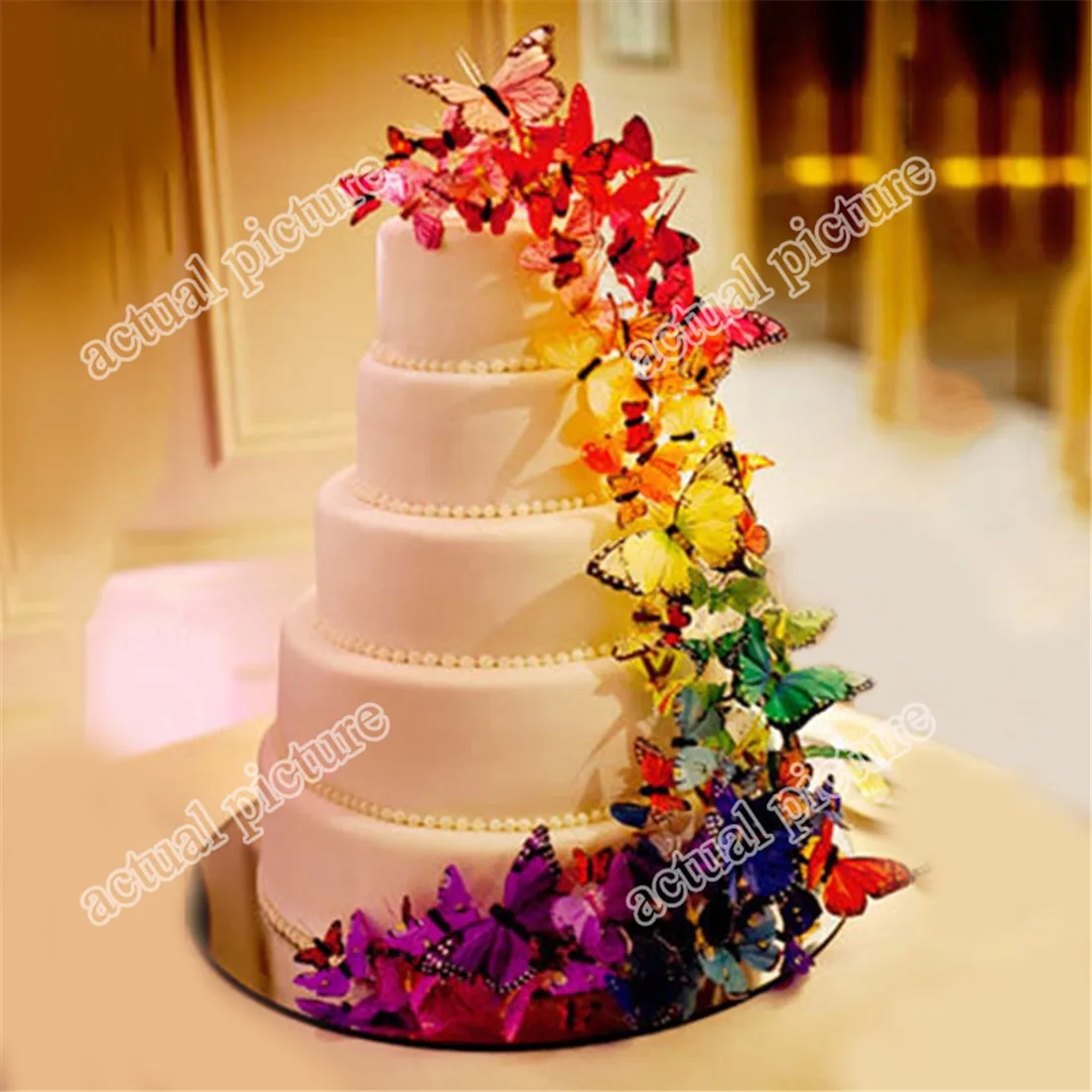 

12Pcs Butterflies Wall Sticker Decals Stickers On The Wall New Year Home Decorations 3D Butterfly PVC Wallpaper For Living Room