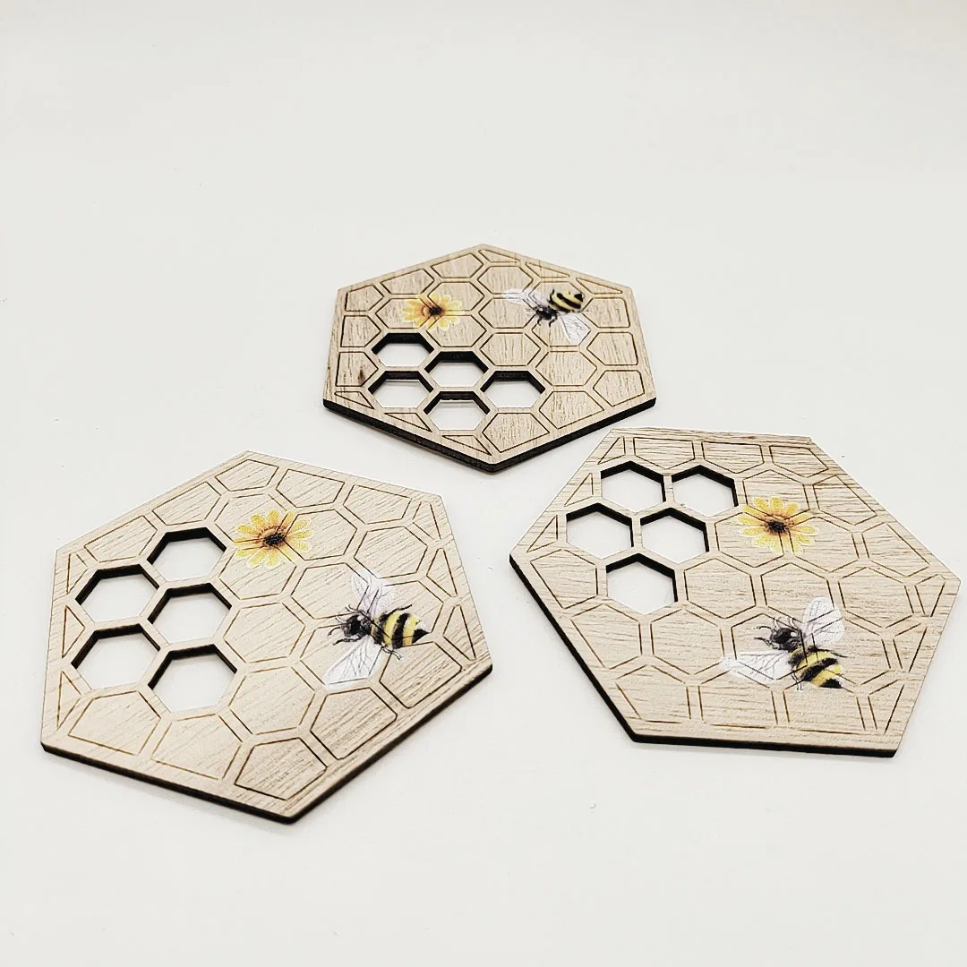 Деревянные подставки коврик для посуды домашнее ремесло домашний декор