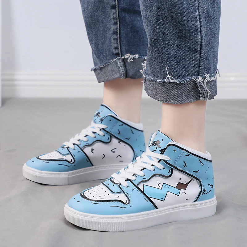 Новинка 2019 года Сезон Зима женские кроссовки на платформе сезон осень высокие