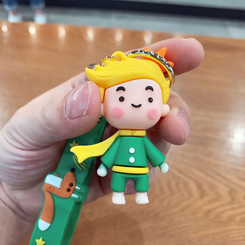 

Cute The Little Prince Doll Keychain LE PETIT PRINCE Key Ring Pendant Women Girl Bag Car Accessories Key Ring Men Best Gift