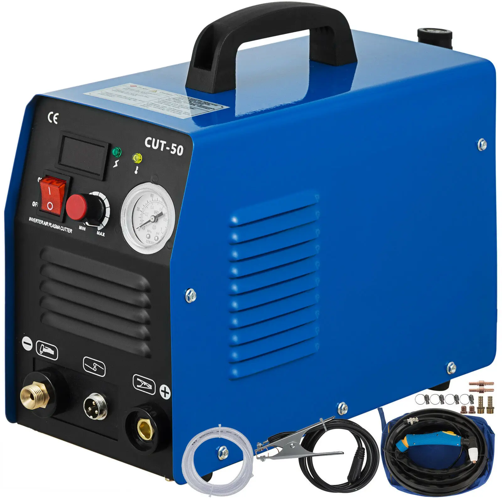 

Lightweight portable CUT50 air plasma cutting machine inverter with new quality assurance and powered digital display