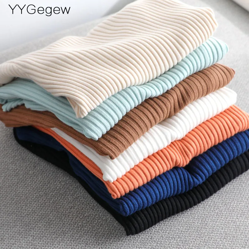 

Basic V-neck Solid Autumn Winter Sweater Pullover Women's Slim Knitted Sweater Long Sleeve Badycon Sweater Cheap