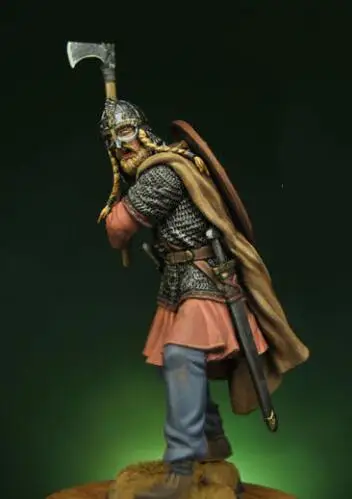 1/24 Набор для моделирования из смолы фигурка викинга воина | Игрушки и хобби