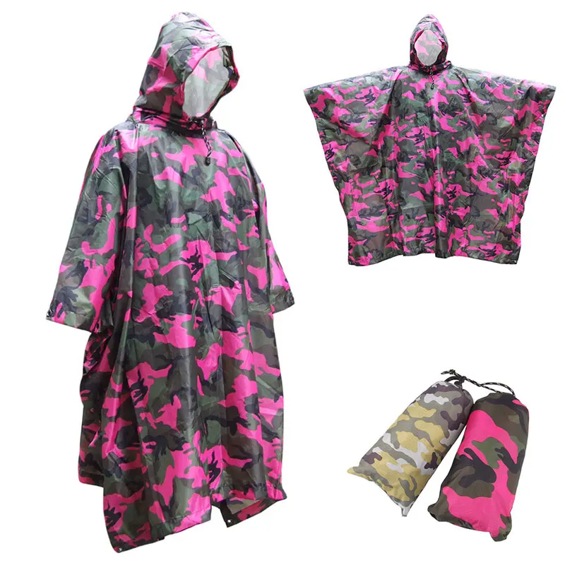 Многофункциональный Камуфляжный плащ MENFLY розовый/желтый супер светильник для