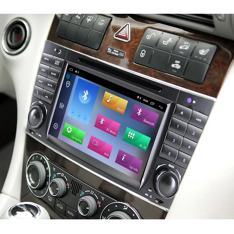 DSP 4G + 64G Android 11 Carplay автомобильный мультимедийный плеер для Mercedes Benz C-Class CLC W203