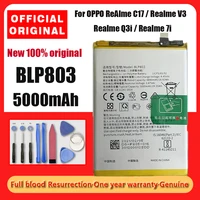 new blp803 5000mah battery for oppo realme c17 realme v3 realme q3i realme 7i smart phone high quality batteries tools