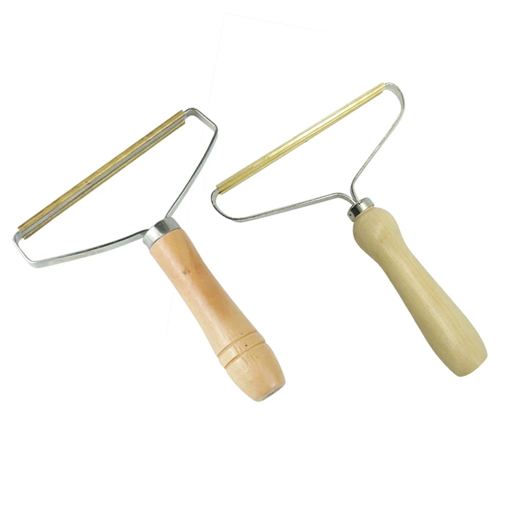 Бритья шариковый триммер переносное средство для удаления ворса деревянный уход