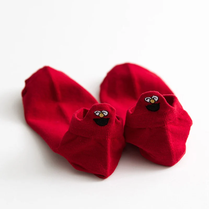 Новое поступление женские хлопковые носки короткие до Лодыжки Носки с рисунком