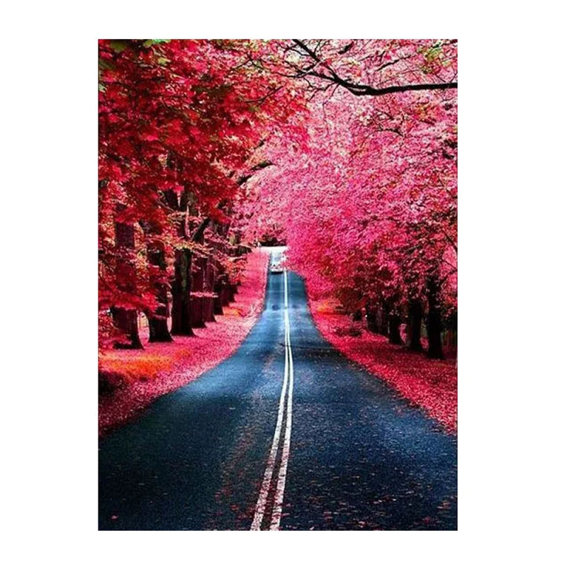 

5D "сделай сам", бриллиантовая живопись, пейзаж, полная круглая/квадратная 3D вышивка крестиком, набор для декора комнаты, рукоделие