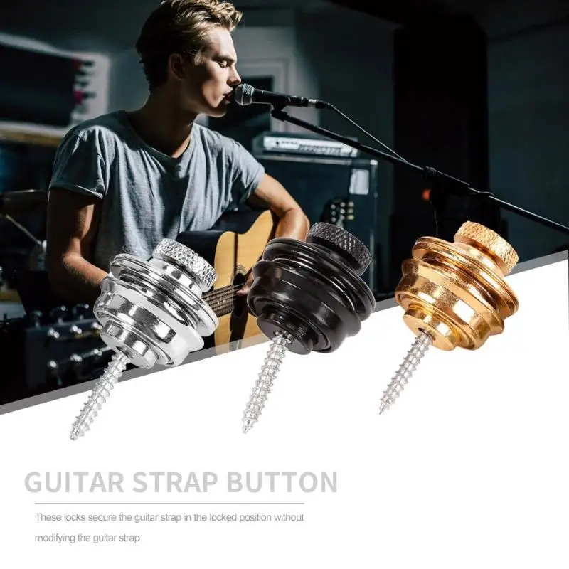 Горячая Распродажа ремешок гитары с кнопкой умелые производство музыкальных