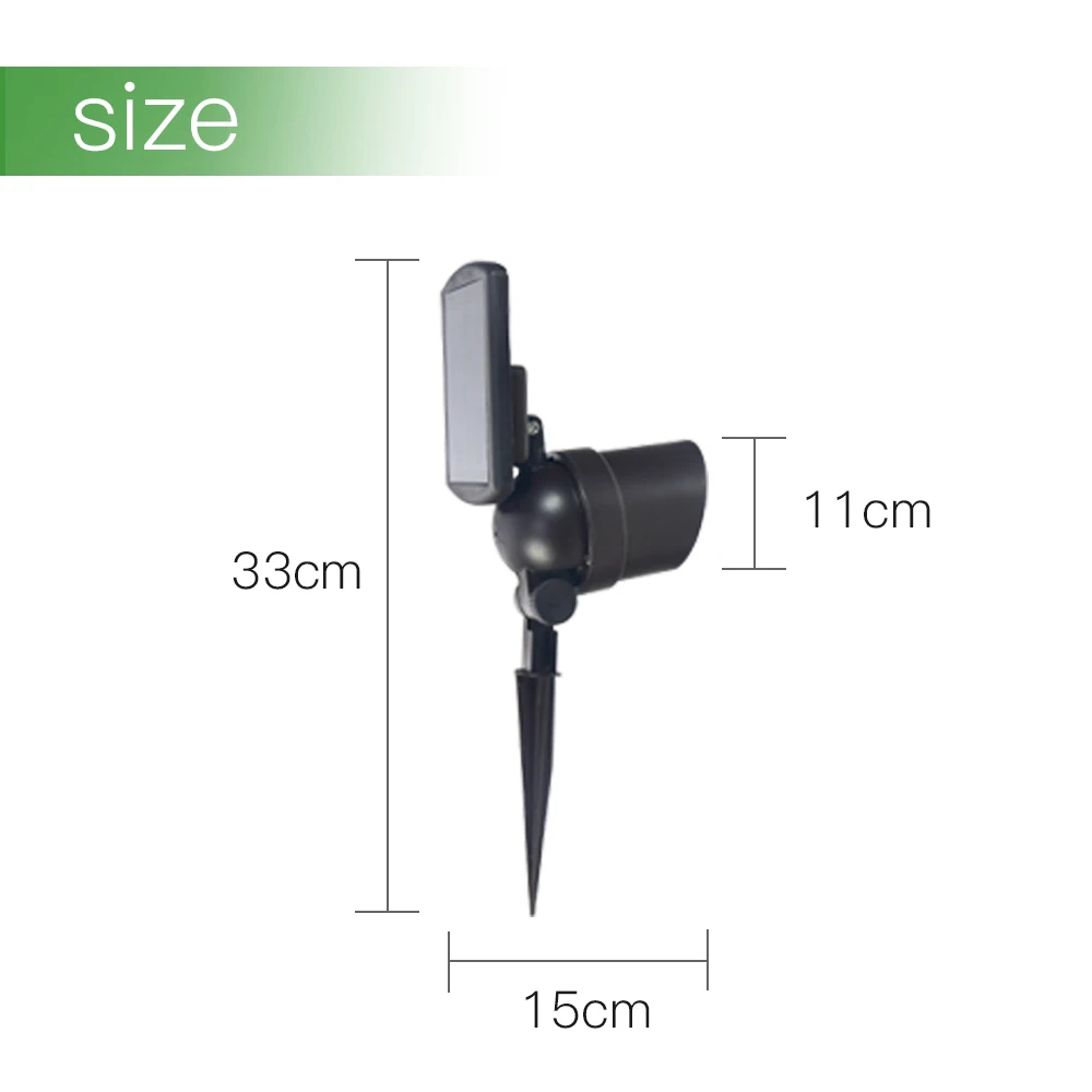 Солнечный светильник на открытом воздухе солнечная лужайка лампа