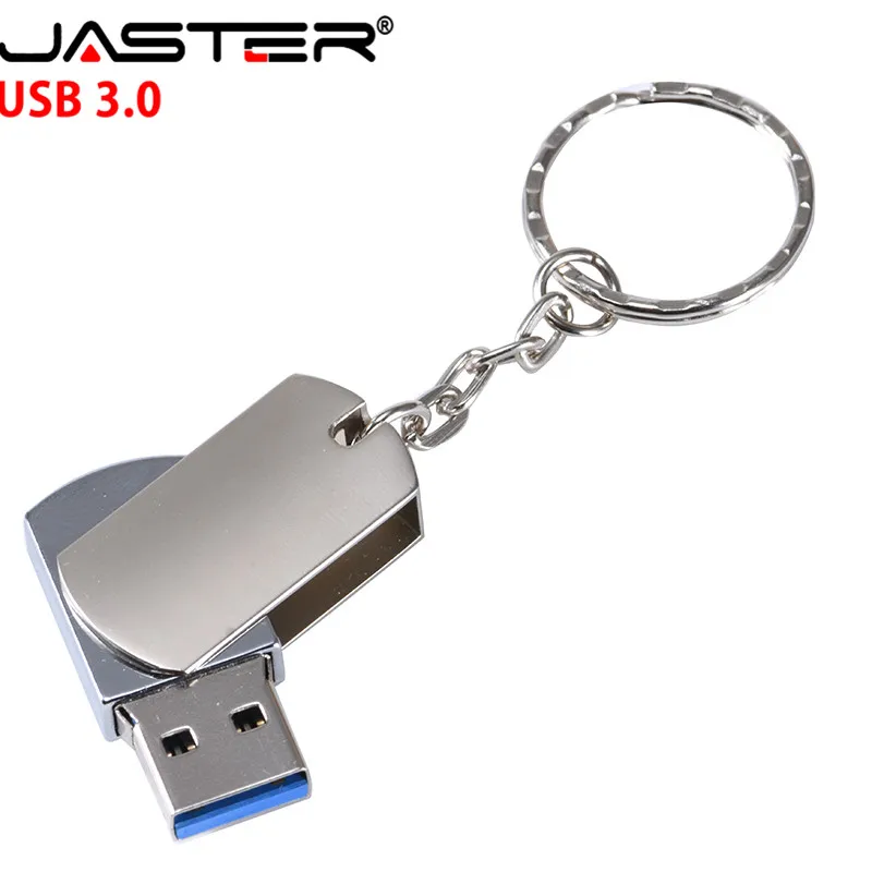 Металлический флип-накопитель JASTER laser на заказ USB 3 0 флэш-накопитель usb 128 ГБ 64 16 32 4
